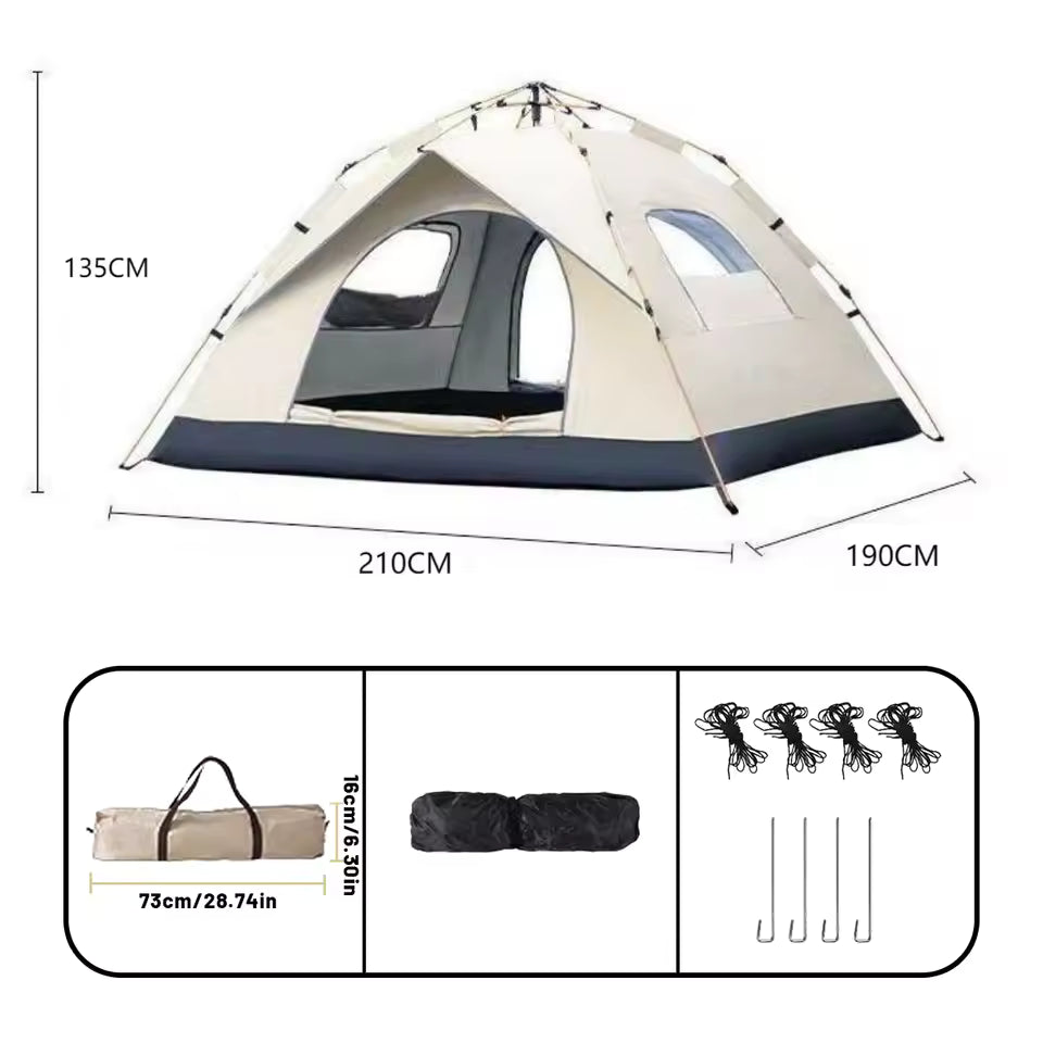 Automatic 4 Person Outdoor Tent