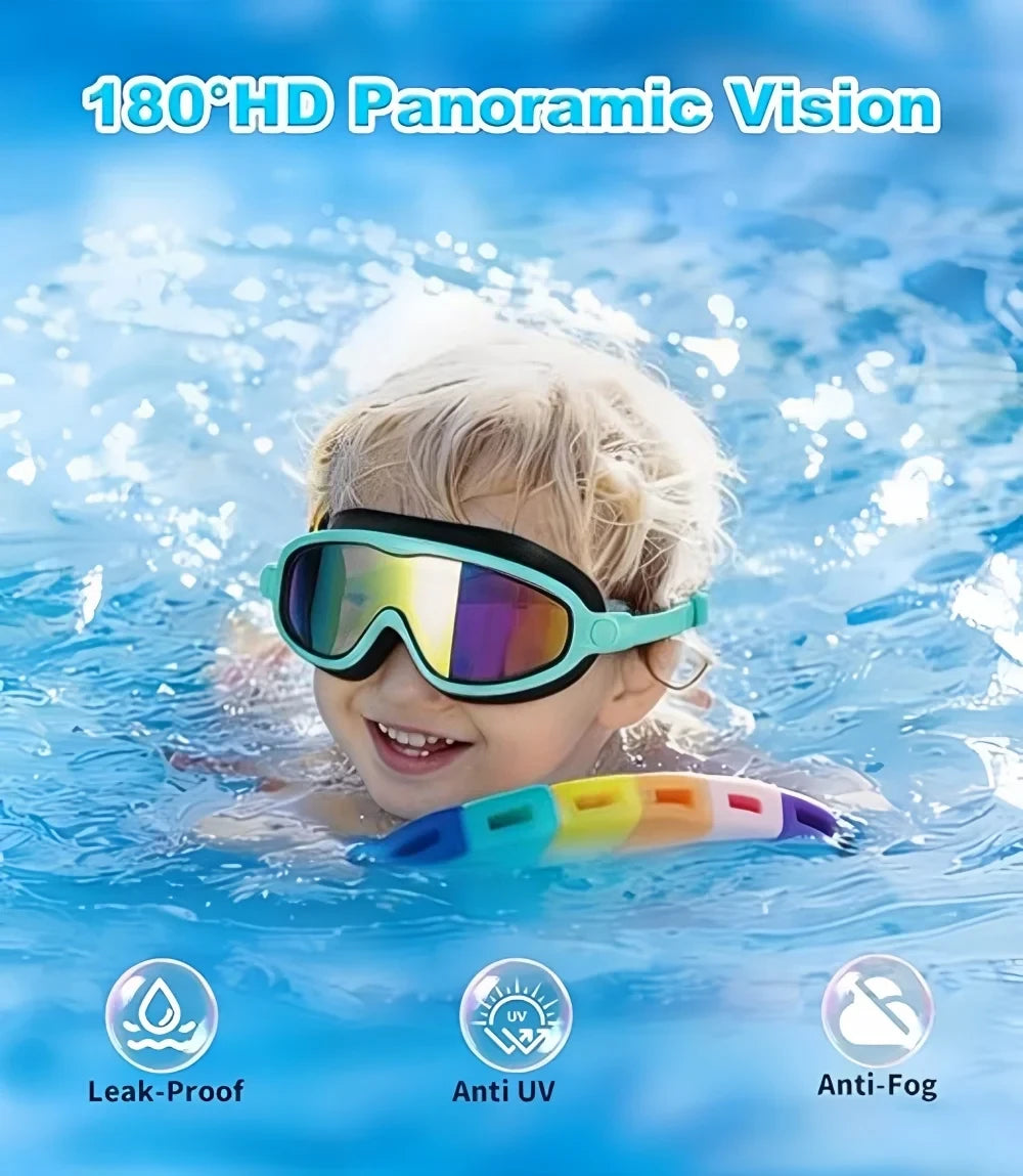 Anti-Fog Youth Swimming Goggles