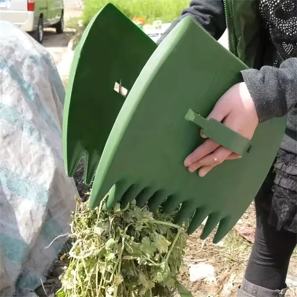 Plastic Leaf Collection Rake Clips