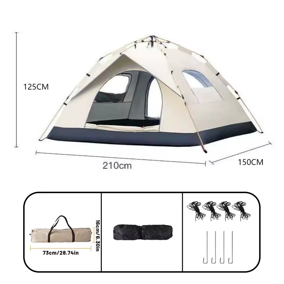 Automatic 4 Person Outdoor Tent