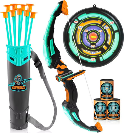 LED Kids Bow and Arrow Set