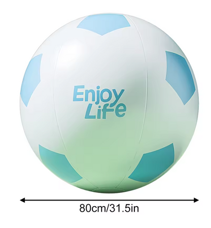Large Inflatable Soccer Beach Ball