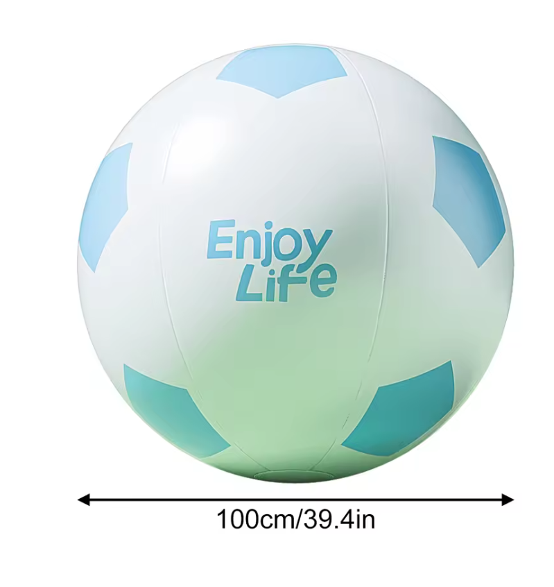 Large Inflatable Soccer Beach Ball