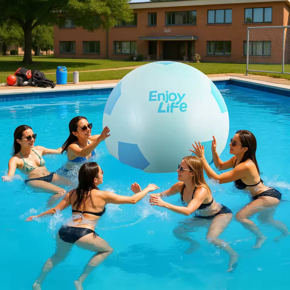 Large Inflatable Soccer Beach Ball