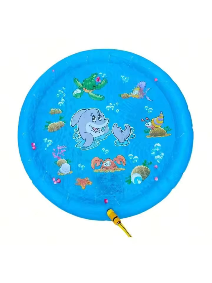 Kids Dolphin Splash Spray Mat